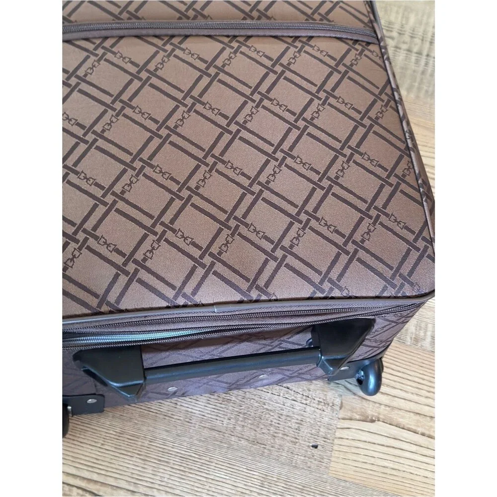 American Flyer Pemberly Buckles Piece Luggage Classic Brown- Travel